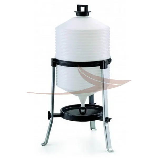 Abreuvoir siphoïde plastique sur pied 28L