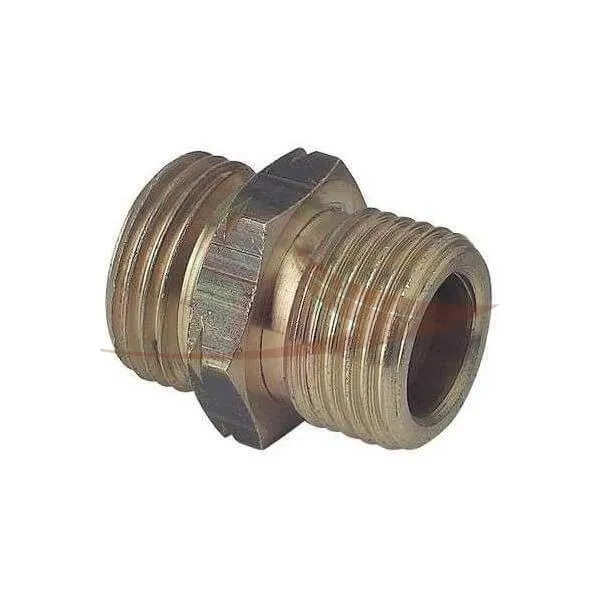 Raccord gaz double Mâle