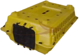Caisse de Transport Volailles Plastique Jaune
